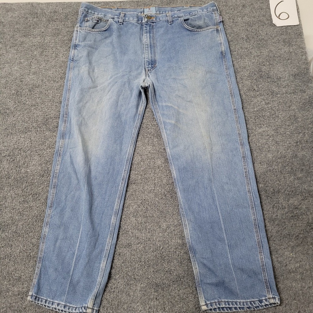 Tyndale Jeans Mens Size 44x30 Blue Denim Flame Resistant FR Workwear Straight